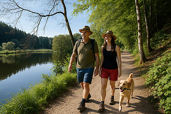 Wandern im Ilztal Bayerischer Wald
